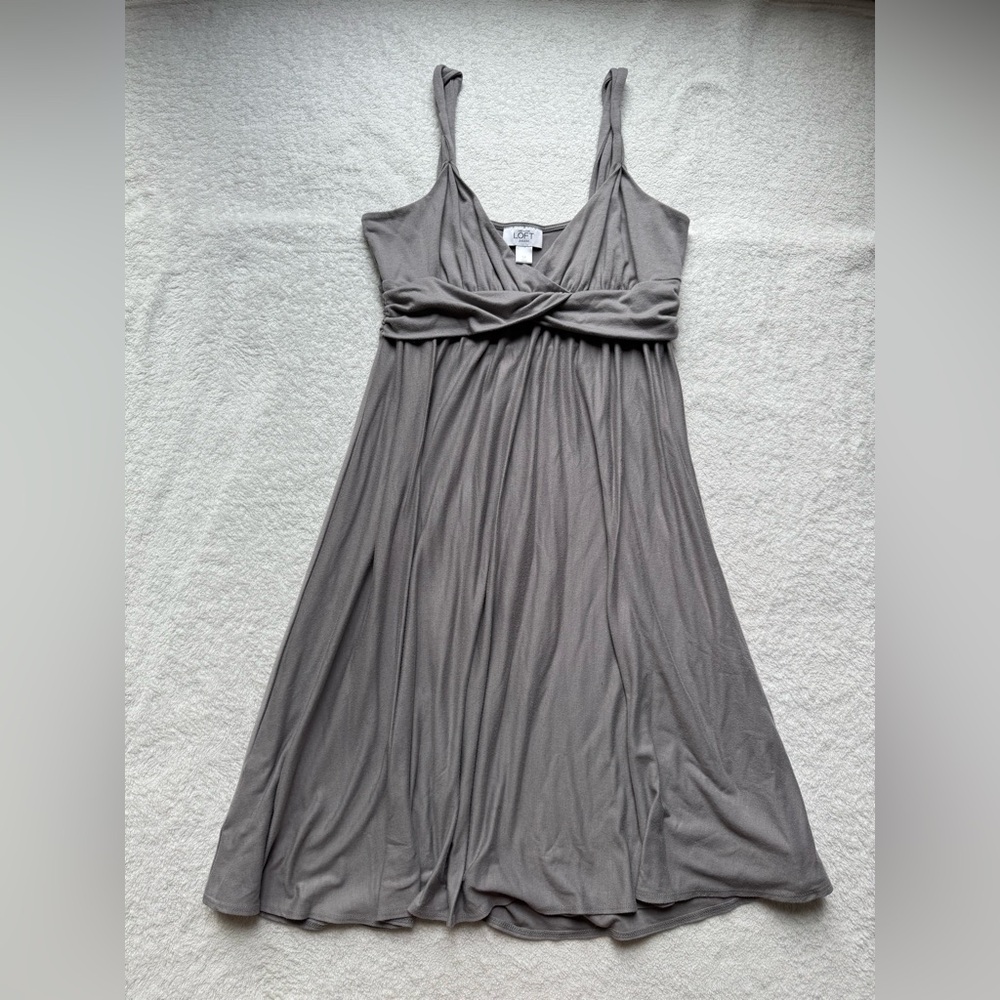 LOFT Gray Dress